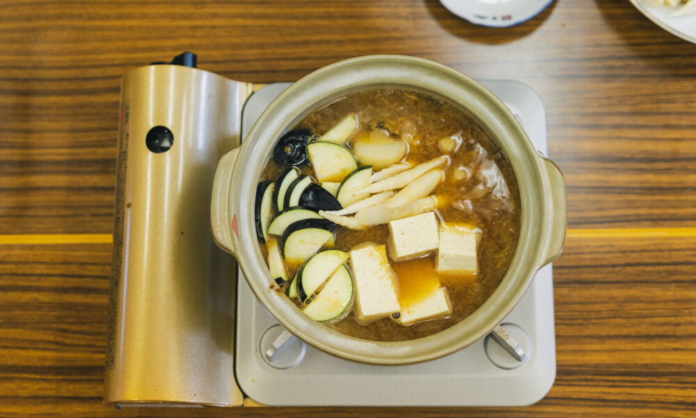 たかすの郷土料理「味噌煮」
